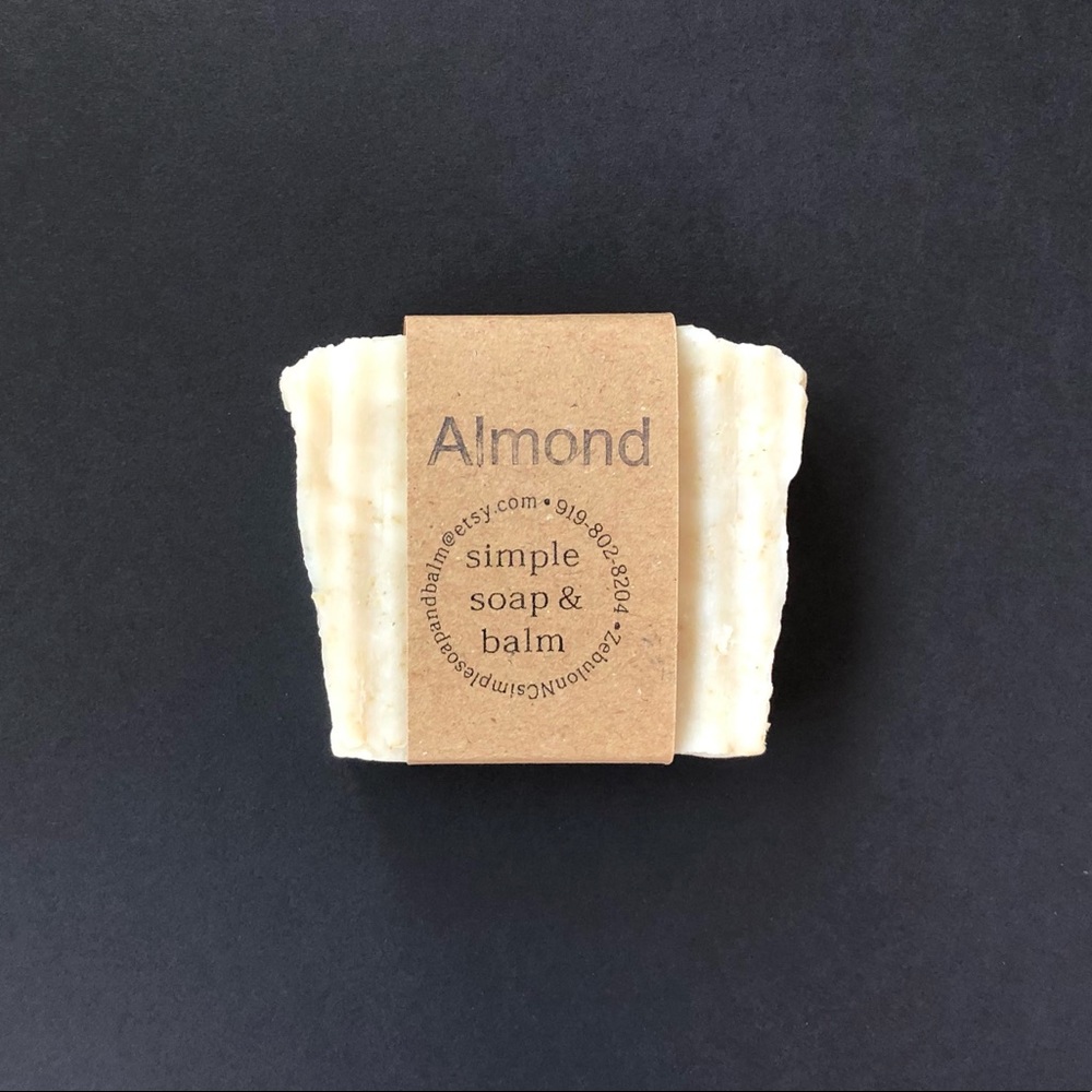 3 for $18 Almond Soap